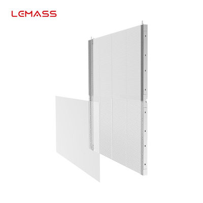 صفحه نمایش LED خلاقانه P7.8 داخلی، دیوار ویدئویی LED شفاف بسیار نازک