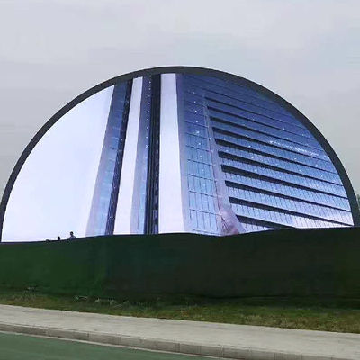 صفحه نمایش بزرگ P10 ماژول نمایش LED در فضای باز 320×360 میلی متر 11000 نیت روشنایی بالا