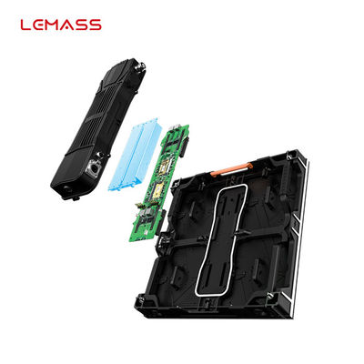 صفحه نمایش کابینت LED اجاره ای در فضای باز P6.9 ضد آب روشنایی 7000 سی دی/متر مربع