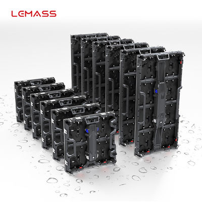 صفحه نمایش کابینت LED اجاره ای P4.8 فضای باز 500×500 میلی متر با روشنایی 4500 سی دی/متر مربع