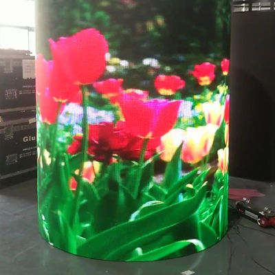 ماژول LED تجاری P3، پانل های LED منحنی انعطاف پذیر 240×120 میلی متر