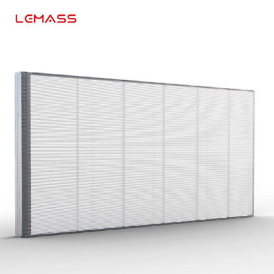 صفحه نمایش تبلیغاتی شفاف تجاری P10.4، پنل LED شفاف برای Plaza ODM