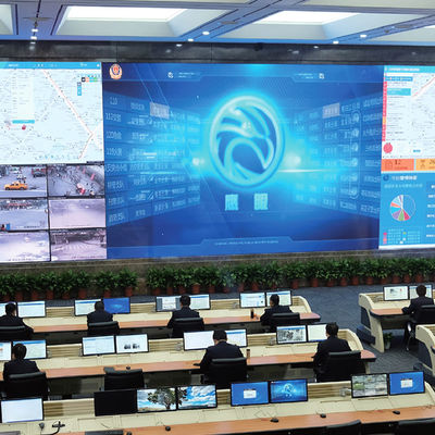 صفحه نمایش کابینت LED داخلی 640×640 میلی متری چند منظوره با ساختار آلیاژ آلومینیوم