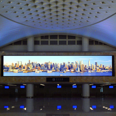 صفحه نمایش LED داخلی P1.8 صفحه نمایش 640×640 میلی متری چند جهته