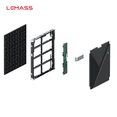 صفحه نمایش کابینت LED داخلی 640×640 میلی متری چند منظوره با ساختار آلیاژ آلومینیوم