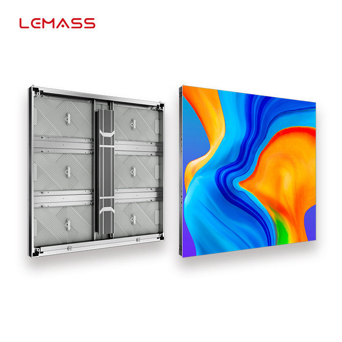 صفحه نمایش LED ثابت SMD 2727 در فضای باز P5.7 ضد آب IP65 اندازه 960×960 میلی متر