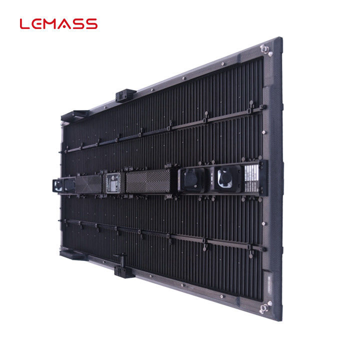 P10.4D نمایشگر LED اجاره ای ضد اشعه ماوراء بنفش در فضای باز 500*1000 میلی متر سری LMS-CLM تعمیر و نگهداری جلو