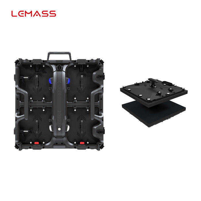 صفحه نمایش کابینت LED اجاره ای SMD 2121 P3.9 وزن سبک با قفل سریع قوی