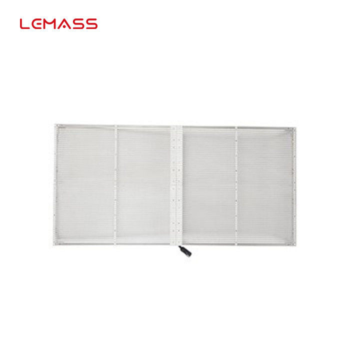 صفحه نمایش LED مرکز خرید P25، پانل های LED شفاف 1000×1000 میلی متر ضد آب IP65